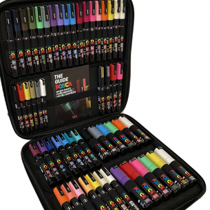 POSCA Marker Assorted Gift Case (54pc) POSCA Marker Assorted Gift Case (54pc)