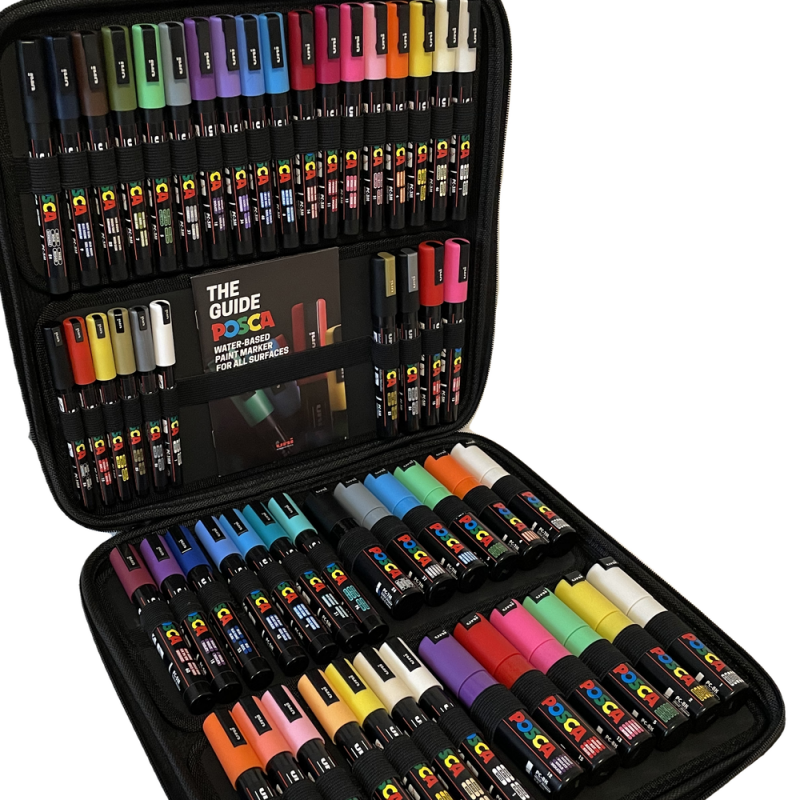 POSCA Marker Assorted Gift Case (54pc)