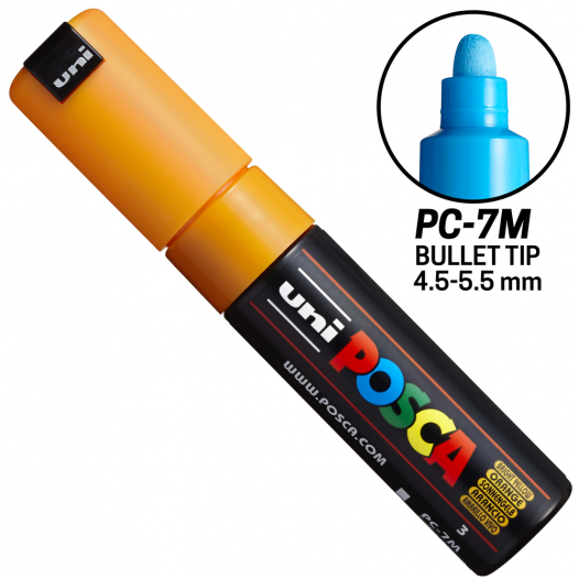 POSCA Paint Marker PC-7M (4.5 - 5.5mm) POSCA Paint Marker PC-7M (4.5 - 5.5mm)