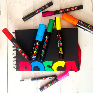 POSCA Blackbook A5 Sketchbook (100gsm)