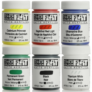 SoFlat Matte Acrylic POP! Set (6 x 59ml) SoFlat Matte Acrylic POP! Set (6 x 59ml)