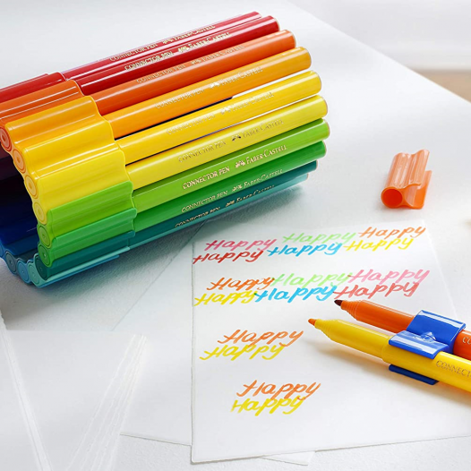 Buy Faber castell Connector Pens For Colour & Build - Bright