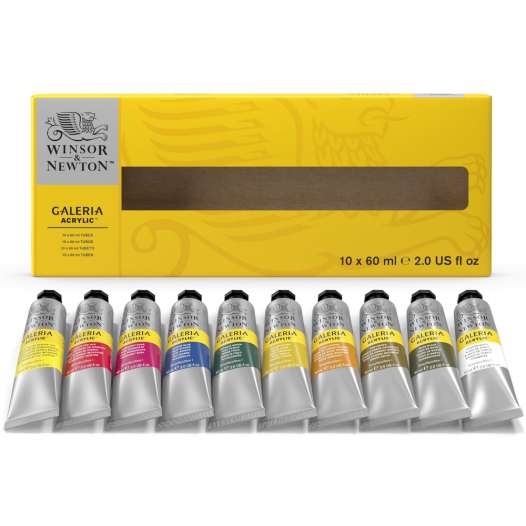 Galeria Acrylic Colour Set (10 x 60ml) Galeria Acrylic Colour Set (10 x 60ml)