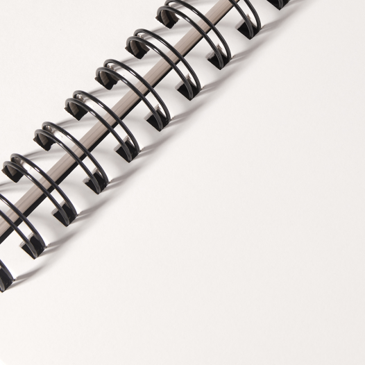 Ebony Hardback Spiral Sketchbook (160gsm) Ebony Hardback Spiral Sketchbook (160gsm)