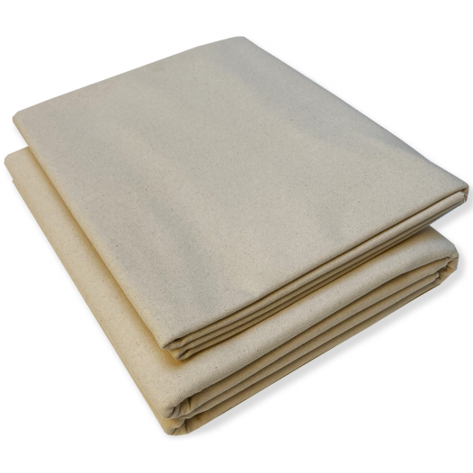 Premium Cotton Duck Canvas Lengths - Unprimed (9oz)