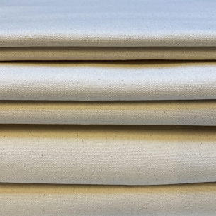 Premium Cotton Duck Canvas Lengths - Unprimed (9oz)