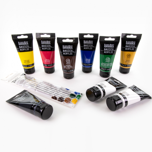 BASICS Acrylic Colour Starter Box BASICS Acrylic Colour Starter Box