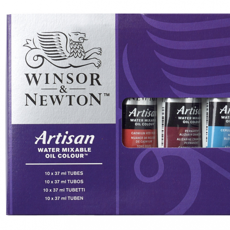 Artisan Water-Mixable Oil Colour Set (10 x 37ml)