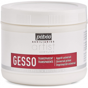 Auxiliaries: Transparent Gesso (500ml)