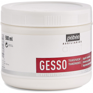 Auxiliaries: Transparent Gesso (500ml)