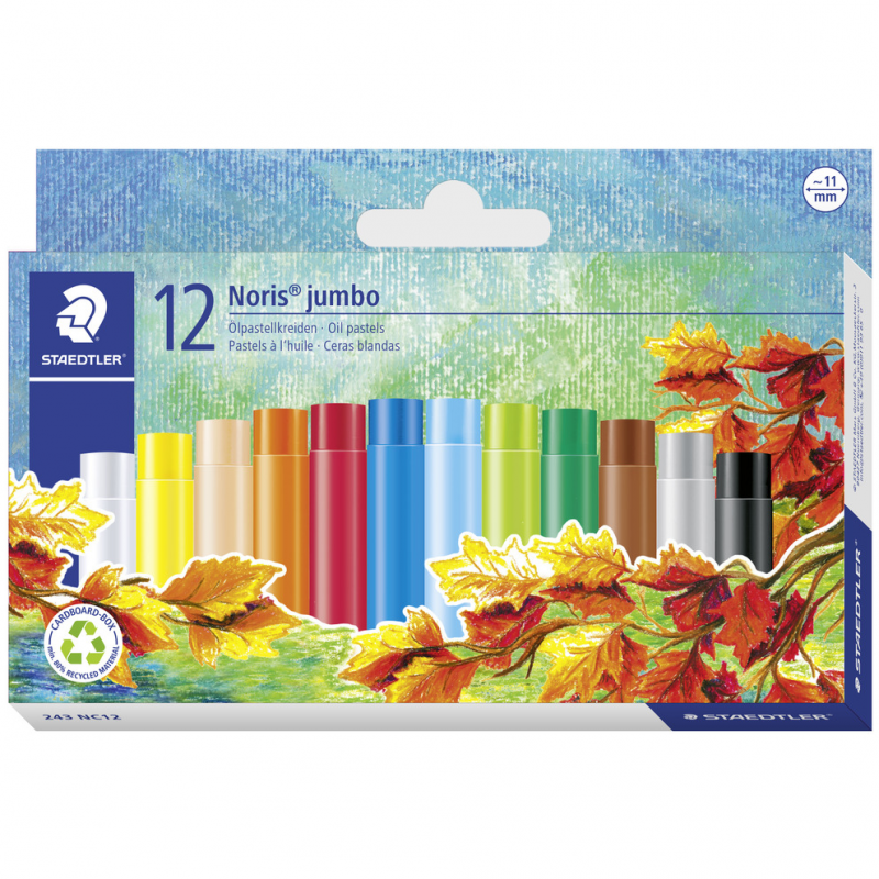 Jumbo 243 Oil Pastel Set (12pc)