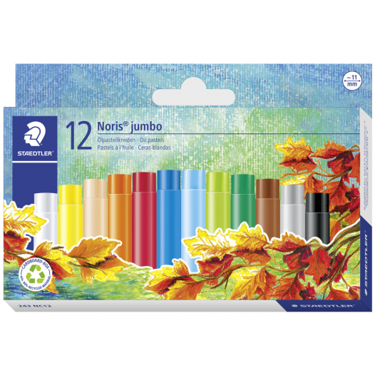 Noris Jumbo 243 Oil Pastel Set (12pc)