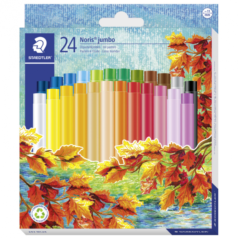 Jumbo 243 Oil Pastel Set (24pc)