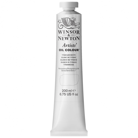 Artists' Titanium White Oil Colour (200ml)