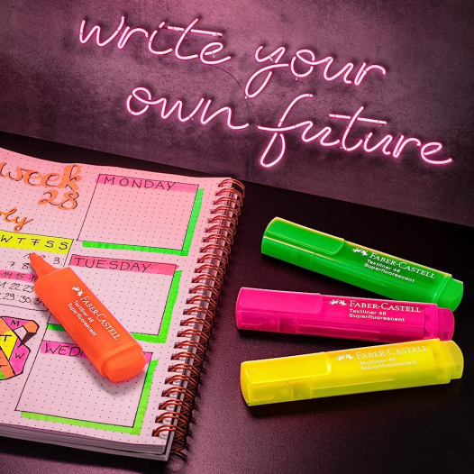 Textliner 46 Fluorescent Wallet (4pc) Textliner 46 Fluorescent Wallet (4pc)
