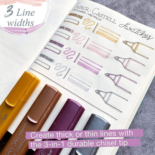 Textliner 46 Metallic Set (4pc) Textliner 46 Metallic Set (4pc)