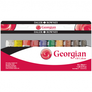 Georgian Oil Colour Studio Set (10 x 38ml)