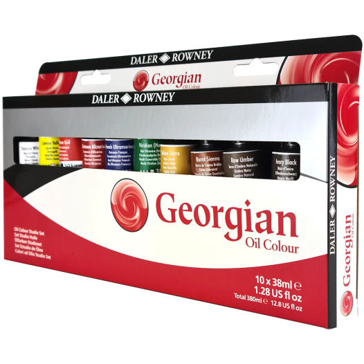 Georgian Oil Colour Studio Set (10 x 38ml)