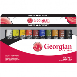 Georgian Oil Colour Introduction Set (10 x 22ml)