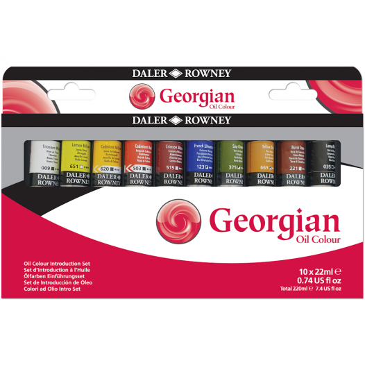 Georgian Oil Colour Introduction Set (10 x 22ml) Georgian Oil Colour Introduction Set (10 x 22ml)