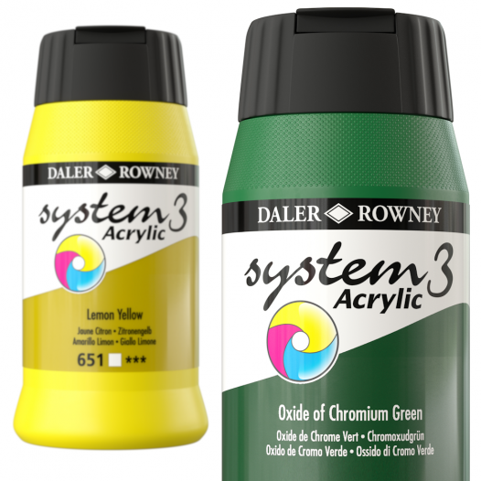 System3 Acrylic Colour (500ml)