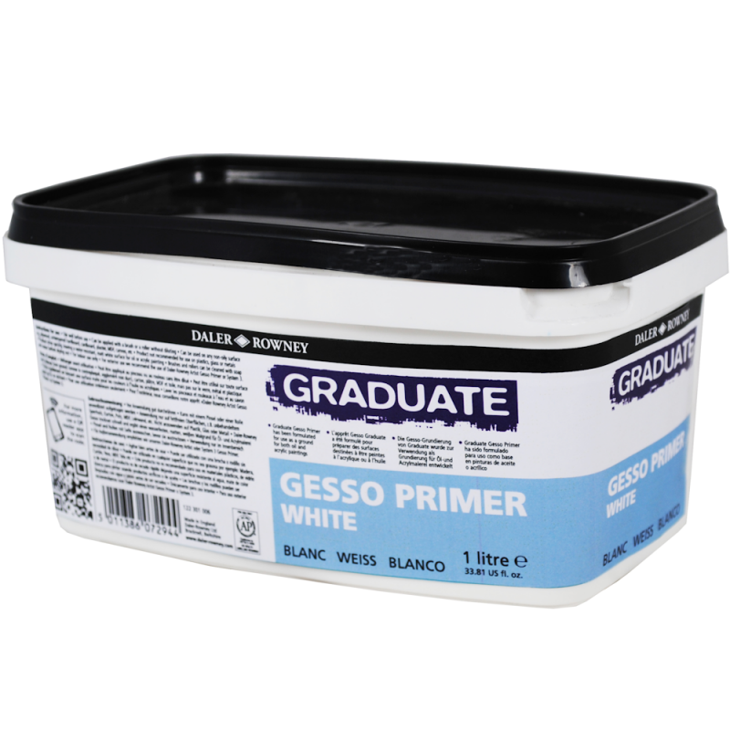 Graduate Acrylic Gesso Primer (1ltr)