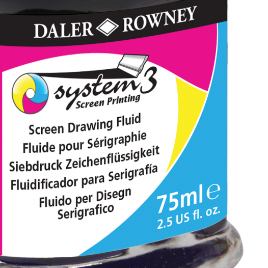 Daler Rowney Screen Printing Drawing Fluid & Screen Block 