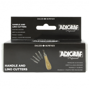 Adigraf Professional Lino Handle & Cutter Set