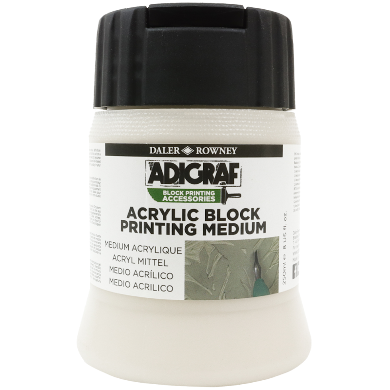 Adigraf Acrylic Block Printing Medium (250ml)