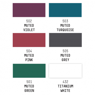 Pro Acrylic Ink Muted Collection (6pc)