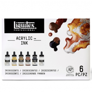 Professional Acrylic Ink Iridescent Collection (6pc)