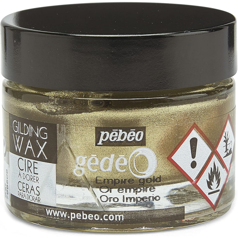 Pebeo Gedeo Gilding Wax - Empire Gold (30ml)