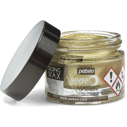 Pebeo Gedeo Gilding Wax - Empire Gold (30ml)