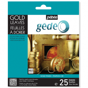 Pebeo Gedeo Gilding Leaves - Gold (25pc) Pebeo Gedeo Gilding Leaves - Gold (25pc)