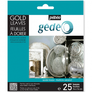 Gedeo Silver Gilding Leaves (25pc)
