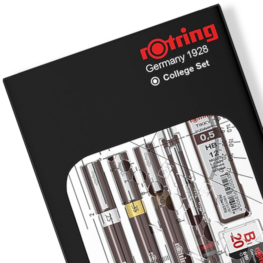 Rotring Isograph Technical Pen College Sets