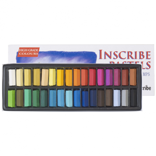 Half-Stick Soft Pastel Assorted Set (32pc)