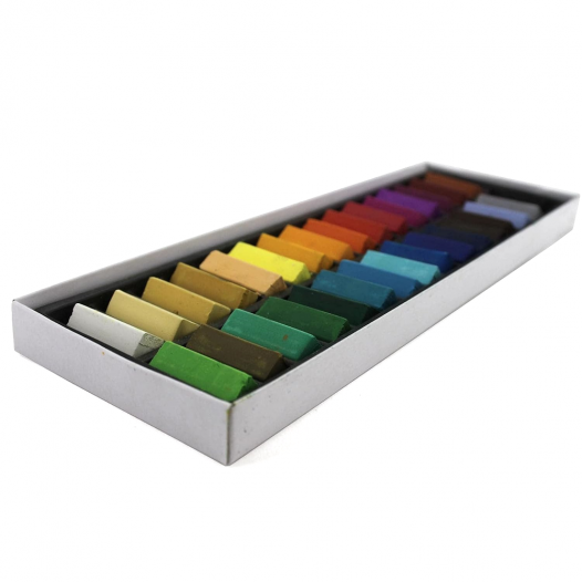 Half-Stick Soft Pastel Assorted Set (32pc)