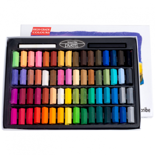 Half-Stick Soft Pastel Assorted Set (64pc) Half-Stick Soft Pastel Assorted Set (64pc)