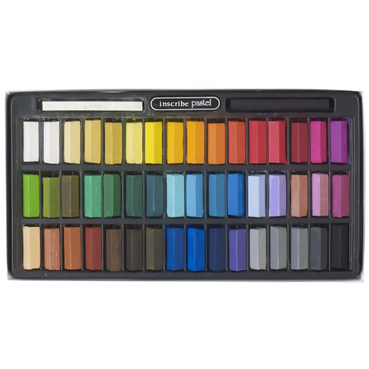 Half-Stick Soft Pastel Assorted Set (48pc)