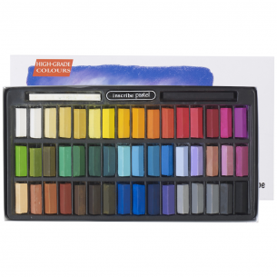 Half-Stick Soft Pastel Assorted Set (48pc)