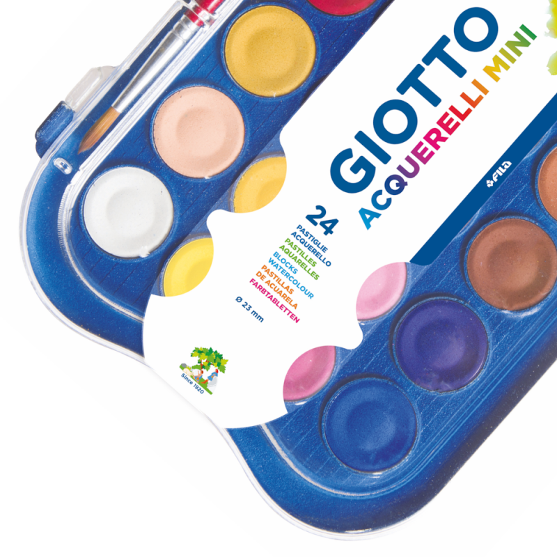 Mini Watercolour Box (24pc)