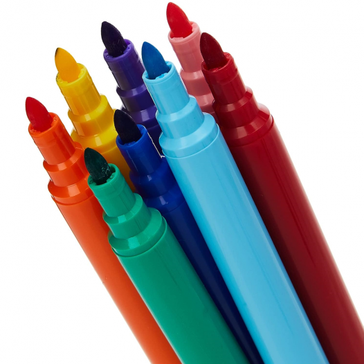 Turbo Color Felt Tip Pen Sets - Nib Examples