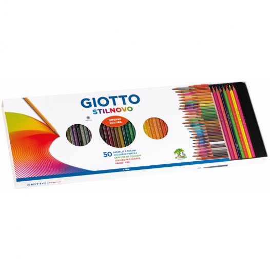 Stilnovo Colour Pencils with Sharpener (51pc) Stilnovo Colour Pencils with Sharpener (51pc)