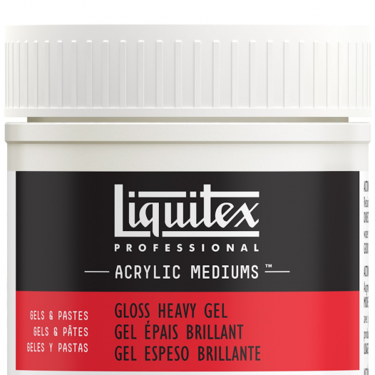 Liquitex Basics Acrylic Mediums - Gloss Heavy Gel, 250ml