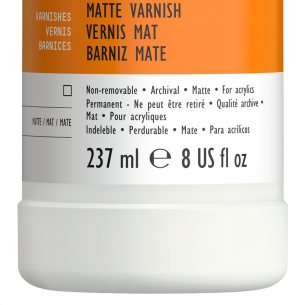 Professional Acrylic Flexible Matte Varnish (237ml)