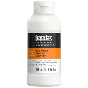 Professional Acrylic Flexible Matte Varnish (237ml)