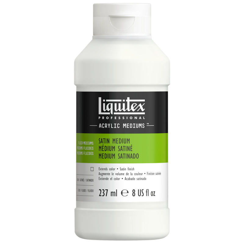 Pro Acrylic Satin Medium (237ml)