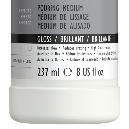 Professional Acrylic Gloss Pouring Medium (237ml)
