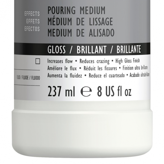 LIQUITEX POURING MEDIUM 237ML(Available online on our store) Liquitex  Pouring Medium creates even puddles, poured sheets, and flowing  applications of color with…